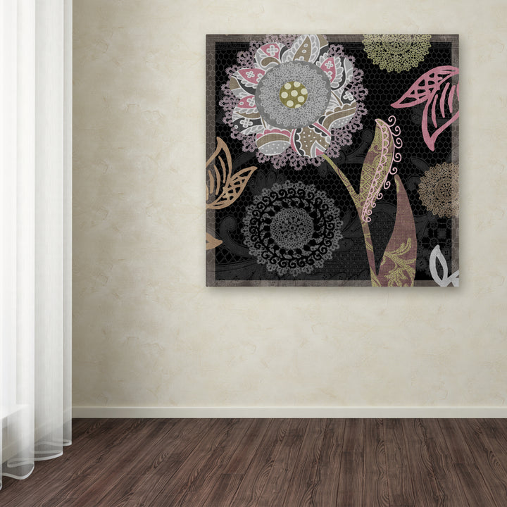 Color Bakery Daisy Cartwheels I Huge Canvas Art 35 x 35 Image 4