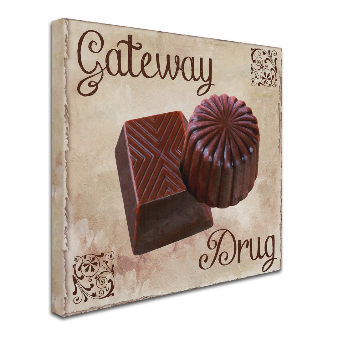 Color Bakery Chocolate Therapy II Huge Canvas Art 35 x 35 Image 3