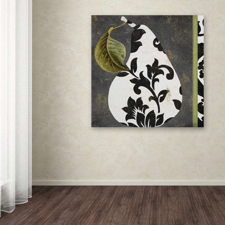 Color Bakery Decorative Pear I Huge Canvas Art 35 x 35 Image 4