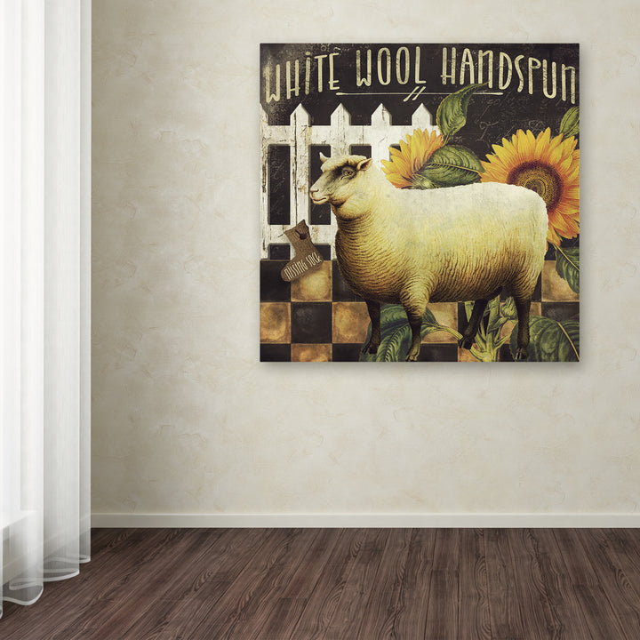 Color Bakery Sheep  Huge Canvas Art 35 x 35 Image 4