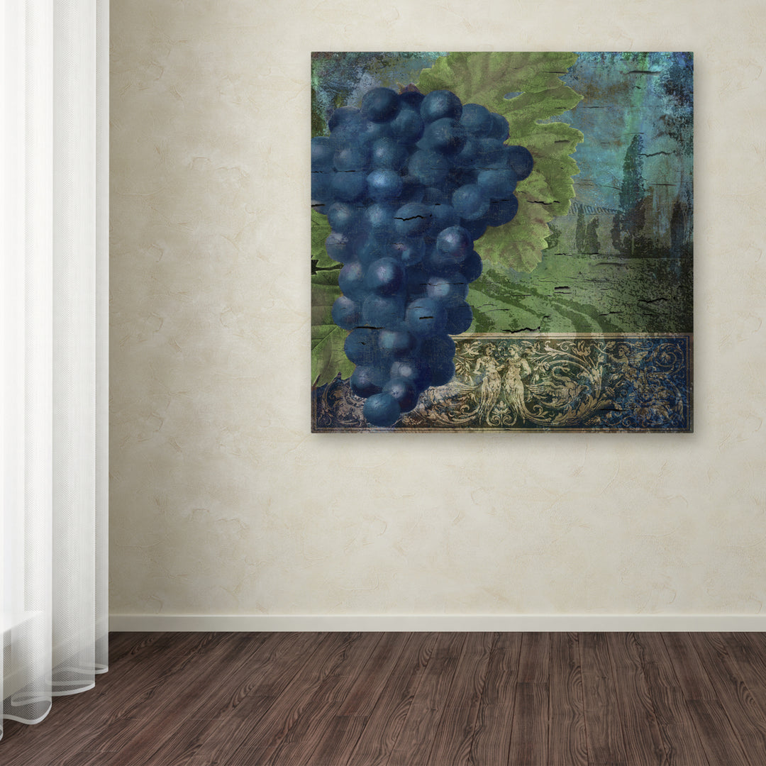 Color Bakery Vino Blu Two Huge Canvas Art 35 x 35 Image 4