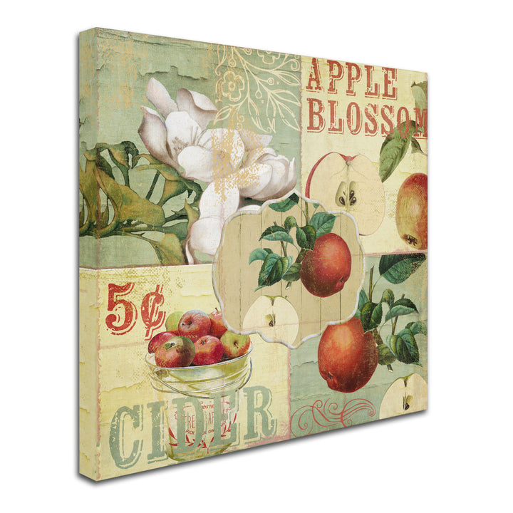 Color Bakery Apple Blossoms I Huge Canvas Art 35 x 35 Image 3