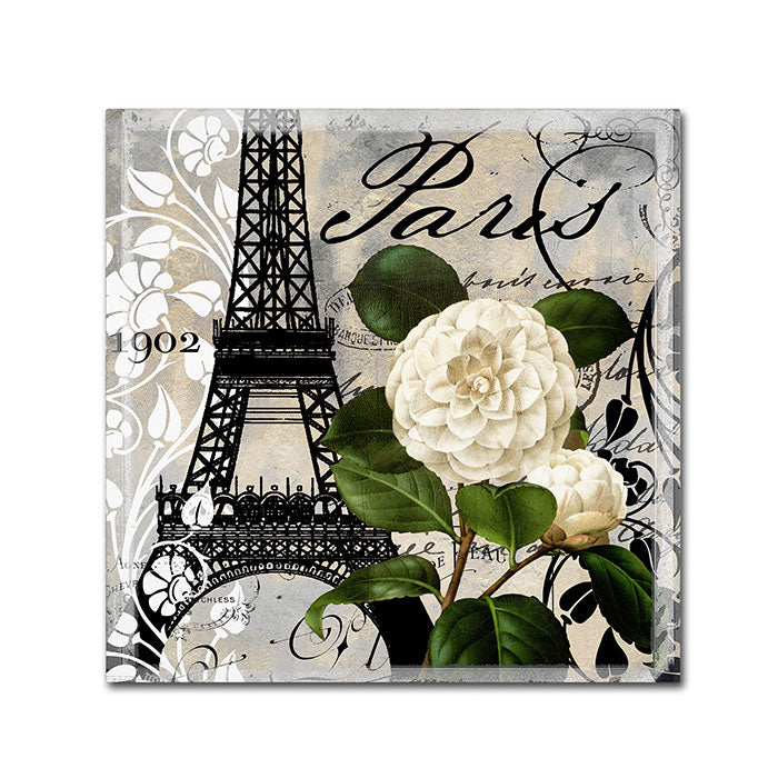 Color Bakery Paris Blanc I Huge Canvas Art 35 x 35 Image 1