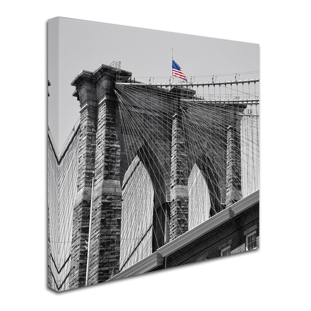 CATeyes Brooklyn Bridge 6 Huge Canvas Art 35 x 35 Image 3