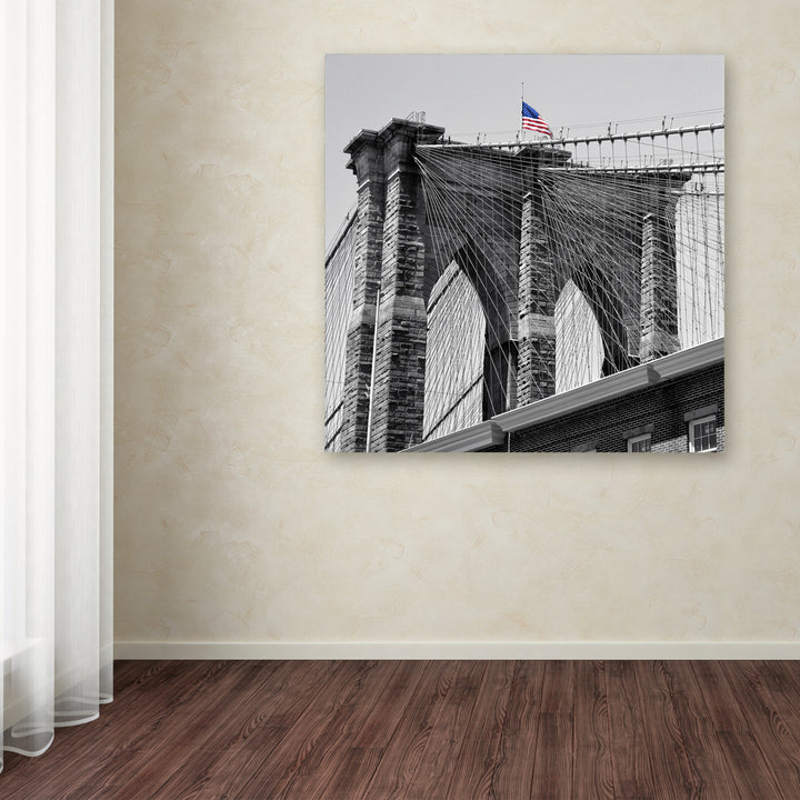 CATeyes Brooklyn Bridge 6 Huge Canvas Art 35 x 35 Image 4