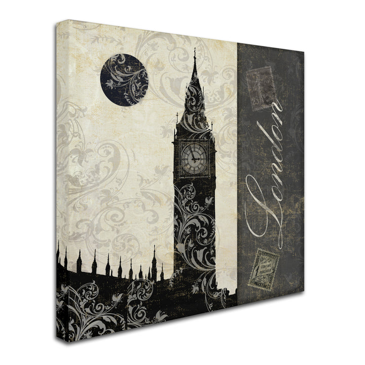 Color Bakery Moon Over London Huge Canvas Art 35 x 35 Image 3