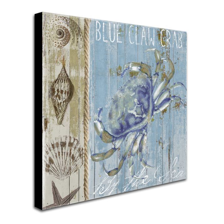 Color Bakery Blue Crab I Huge Canvas Art 35 x 35 Image 3