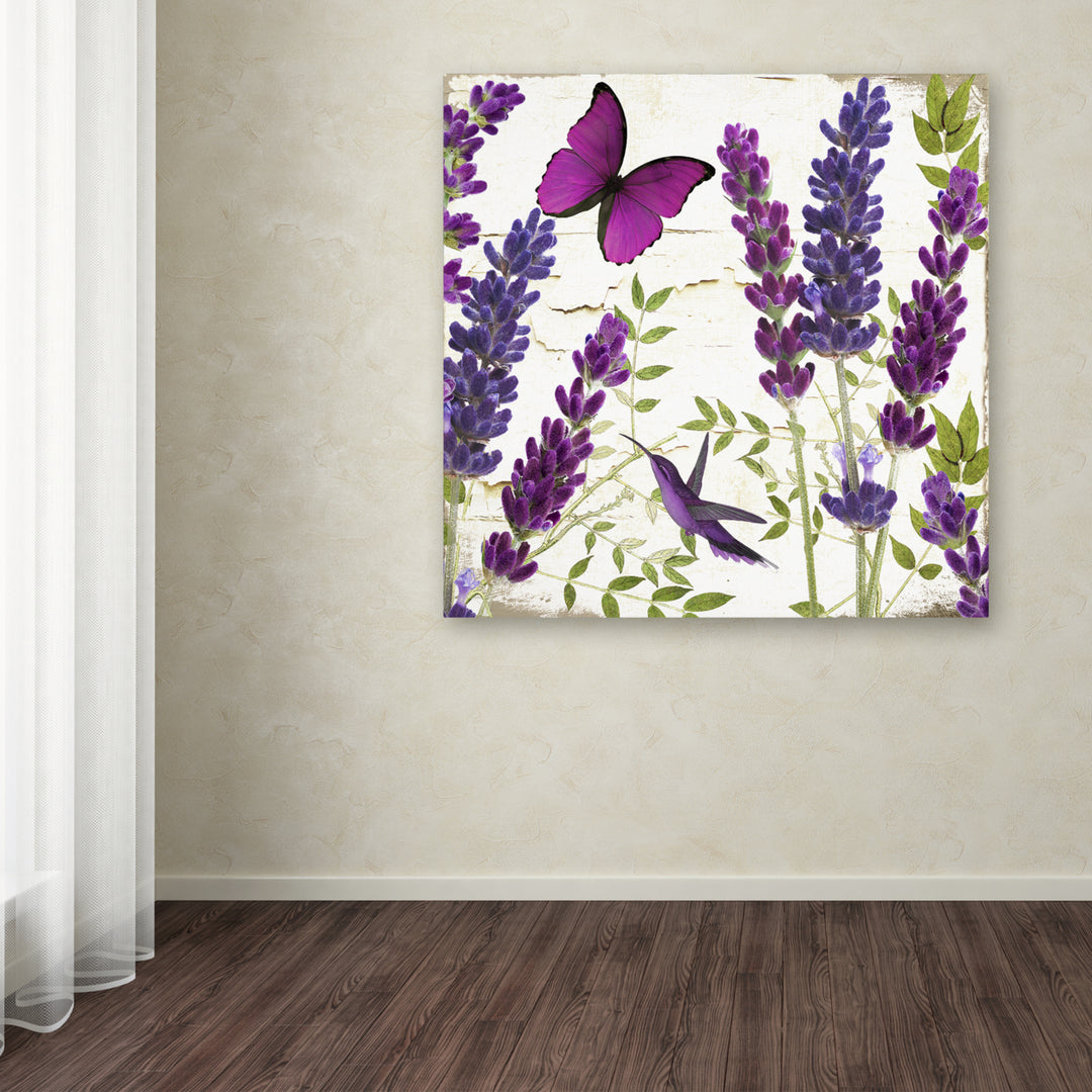Color Bakery Lavender II Huge Canvas Art 35 x 35 Image 4