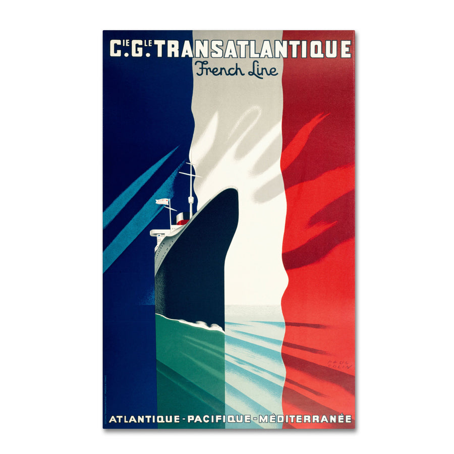 Atlantique-Pacifique Canvas Art 16 x 24 Image 1