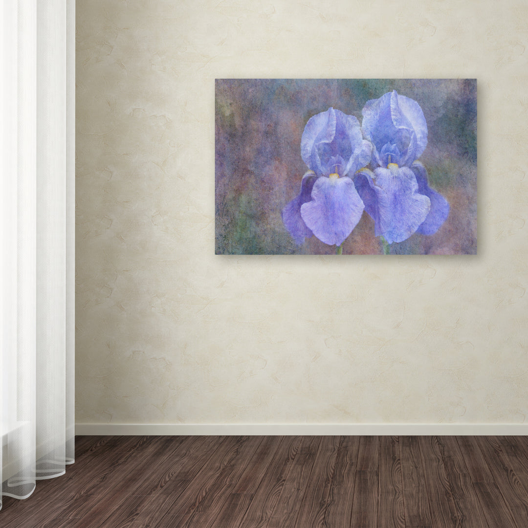 Cora Niele Iris Blue Rhythm Canvas Art 16 x 24 Image 3