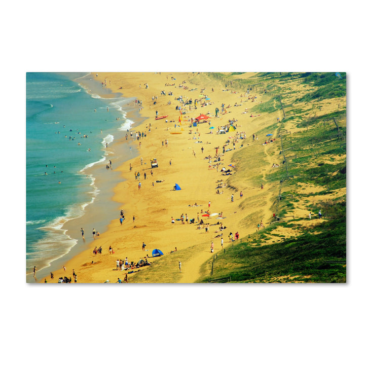 Beata Czyzowska Young Life is a Beach Canvas Art 16 x 24 Image 1