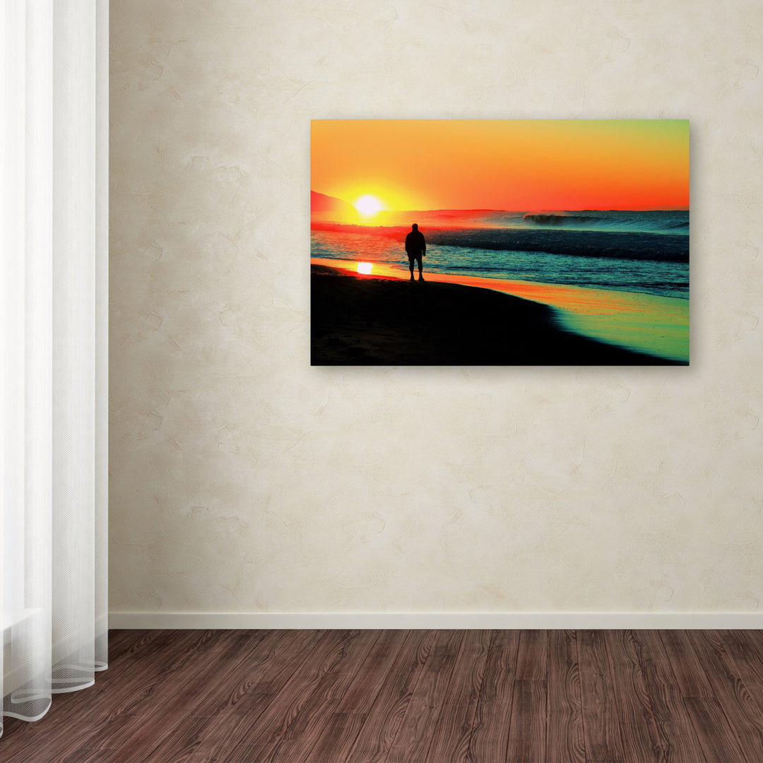 Beata Czyzowska Young Sunrise Walking Canvas Art 16 x 24 Image 3