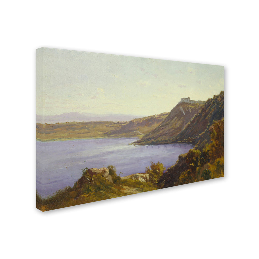 Antoine Joinville The Albano Lake Canvas Art 16 x 24 Image 2