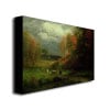 Albert Biersdant Rainy Day in Autumn Canvas Art 16 x 24 Image 2