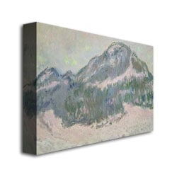 Claude Monet Mount Kolsaas, Norway Canvas Art 16 x 24 Image 3