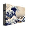 Kanagawa-Katsushika Hokusai The Great Wave III Canvas Art 16 x 24 Image 2