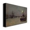 John Grimshaw London Bridge, Half Tide Canvas Art 16 x 24 Image 2