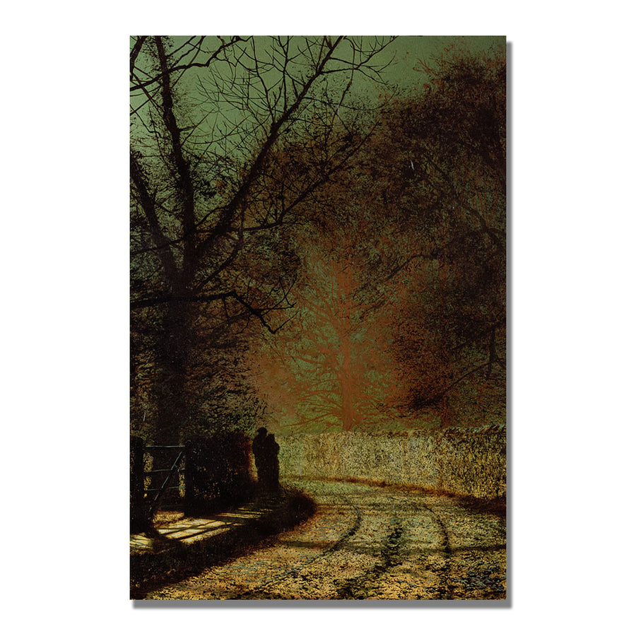 John Grimshaw The Lovers Canvas Art 16 x 24 Image 1