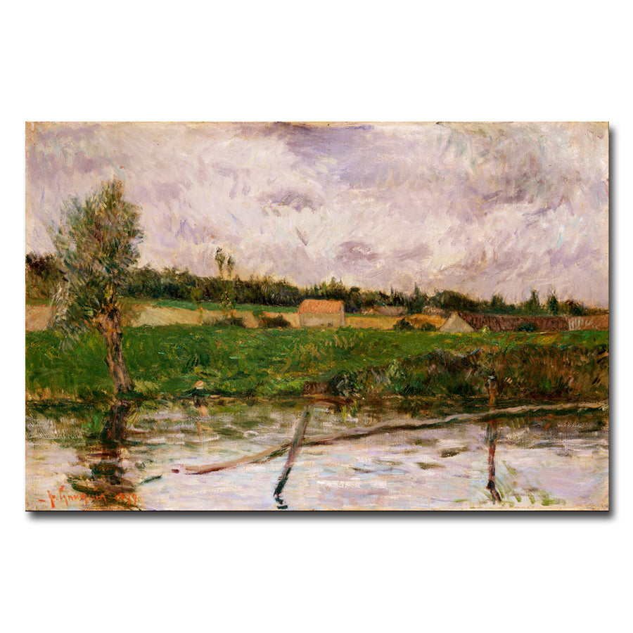 Paul Gauguin Brittany Countryside Canvas Art 16 x 24 Image 1