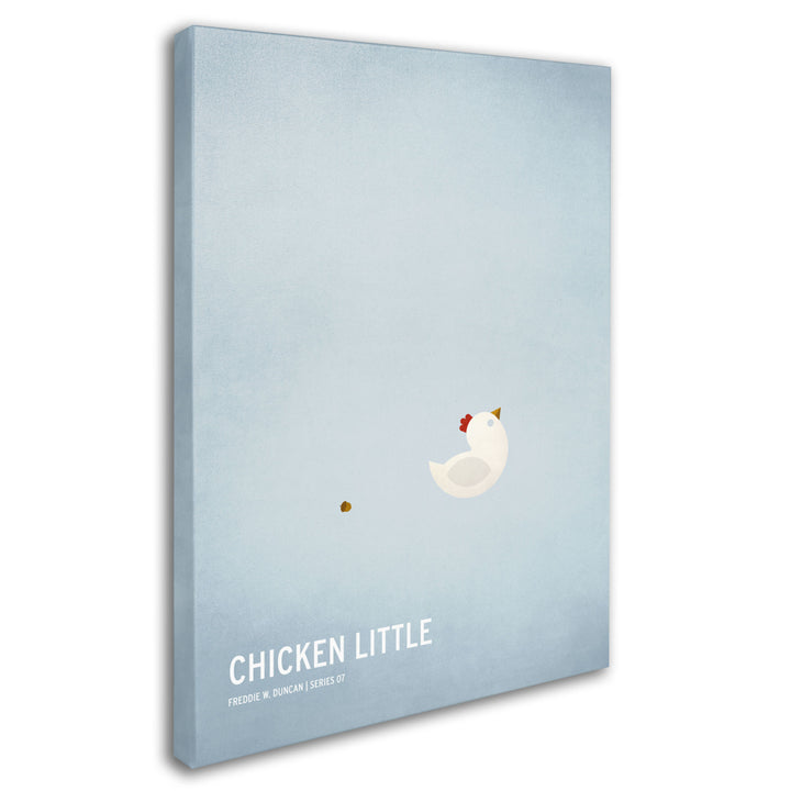 Christian Jackson Chicken Little Canvas Art 16 x 24 Image 2