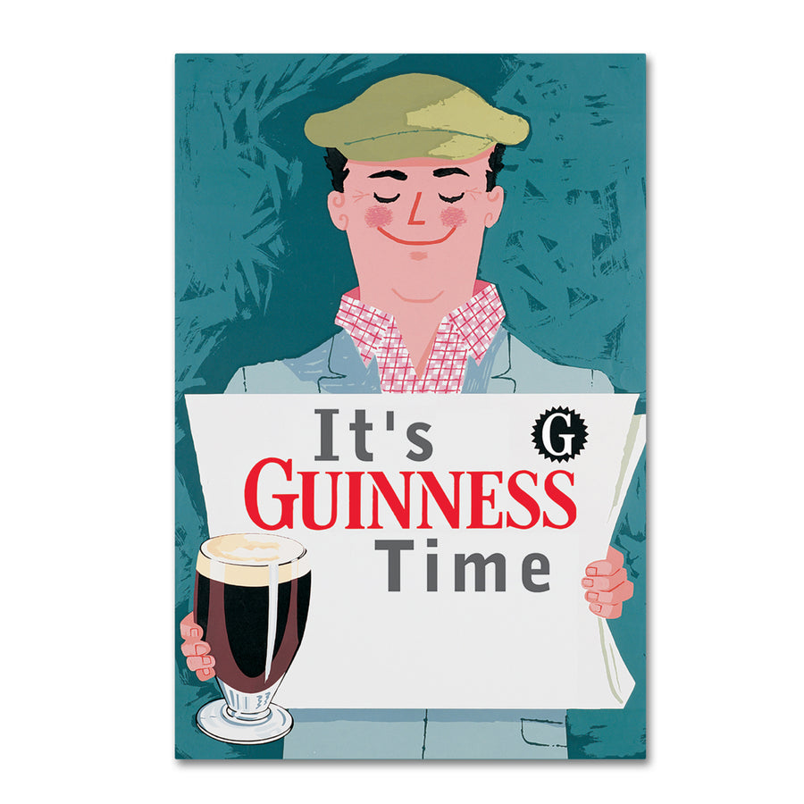 Guinness Brewery Its Guinness Time Canvas Art 16 x 24 Image 1