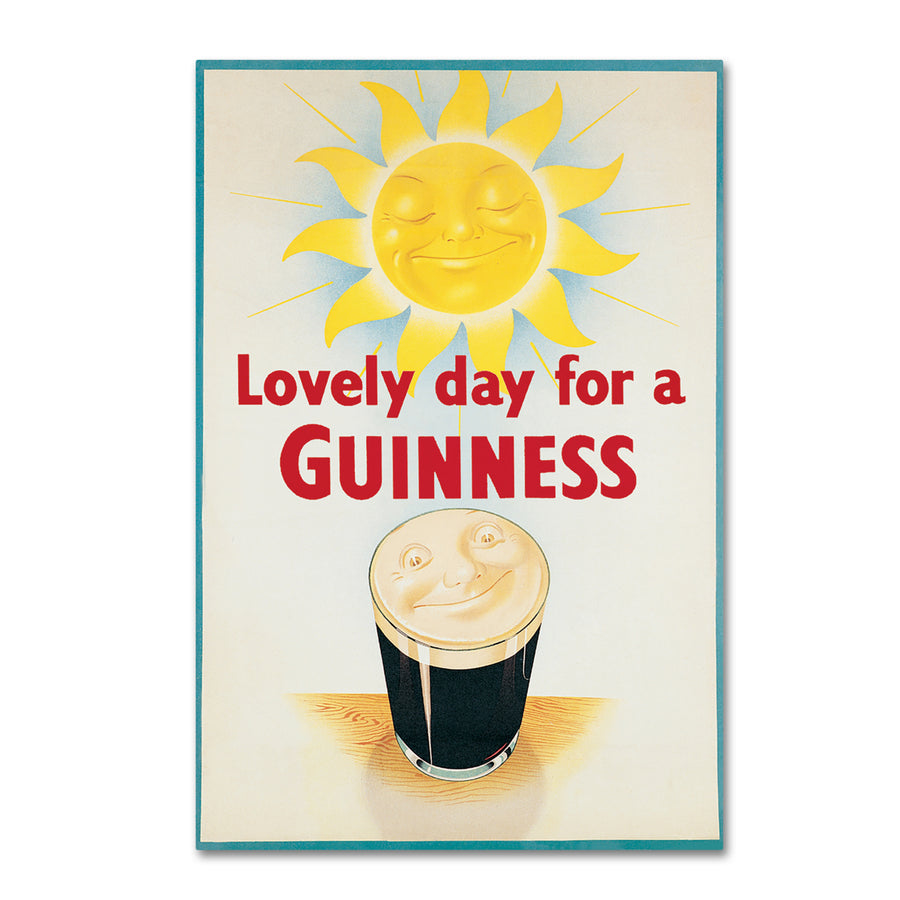 Guinness Brewery Lovely Day For A Guinness XIV Canvas Art 16 x 24 Image 1