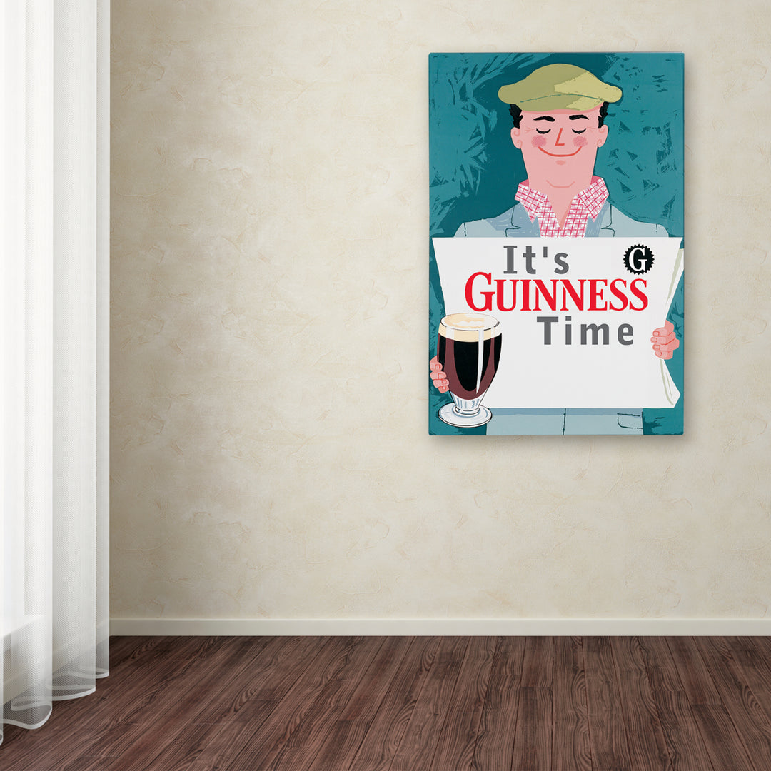 Guinness Brewery Its Guinness Time Canvas Art 16 x 24 Image 3