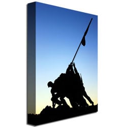 Gregory Ohanlon Iwo Jima Memorial Canvas Art 16 x 24 Image 3