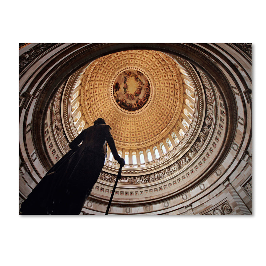 Gregory Ohanlon US Capitol Rotunda Canvas Art 16 x 24 Image 1