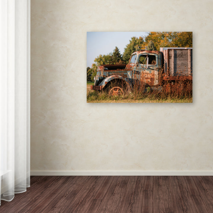 Jason Shaffer Findlay Truck Canvas Art 16 x 24 Image 3