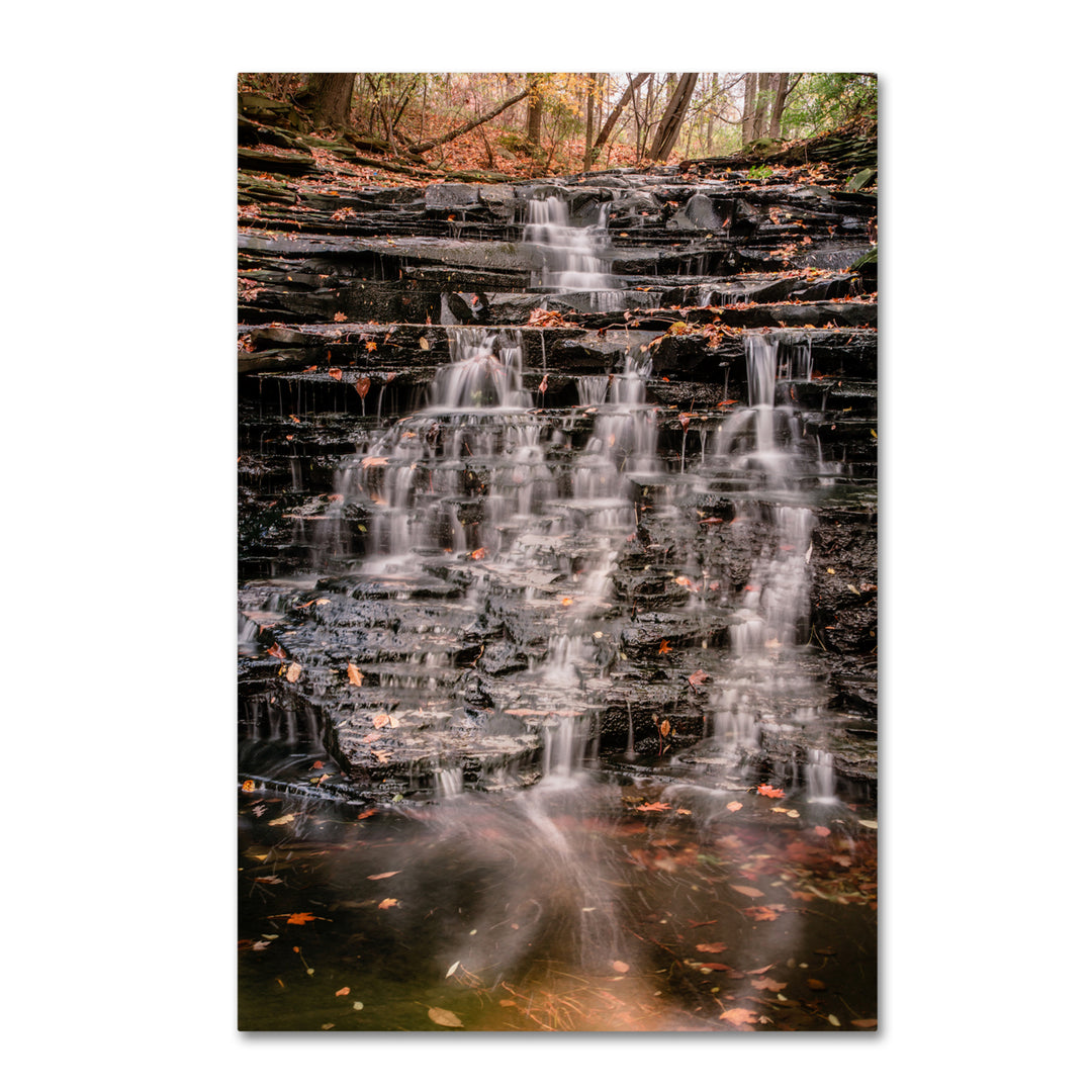 Jason Shaffer Hidden Falls Canvas Art 16 x 24 Image 1