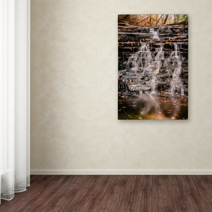 Jason Shaffer Hidden Falls Canvas Art 16 x 24 Image 3