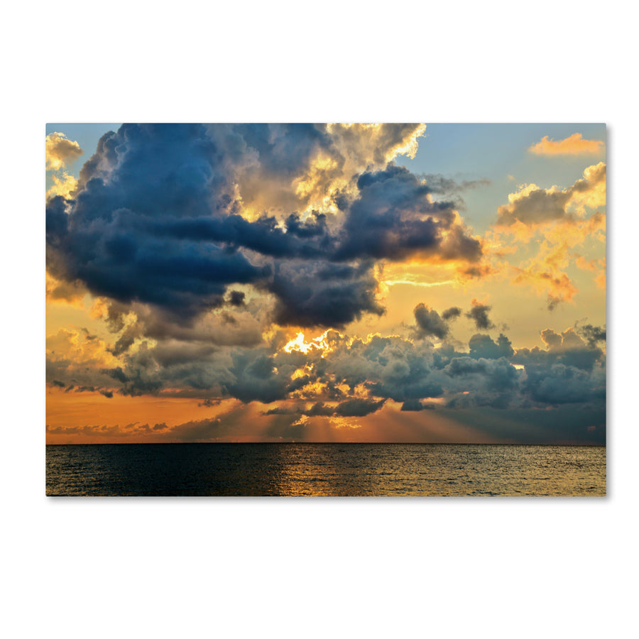 Jason Shaffer July Sunset Canvas Art 16 x 24 Image 1