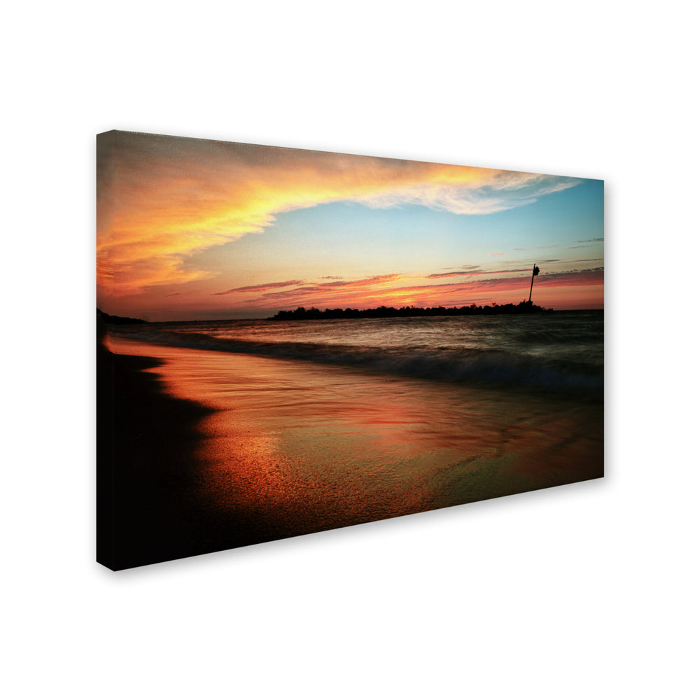 Jason Shaffer Lakeview Sunset Canvas Art 16 x 24 Image 2