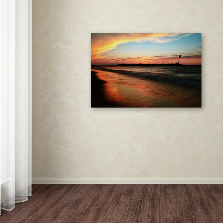 Jason Shaffer Lakeview Sunset Canvas Art 16 x 24 Image 3