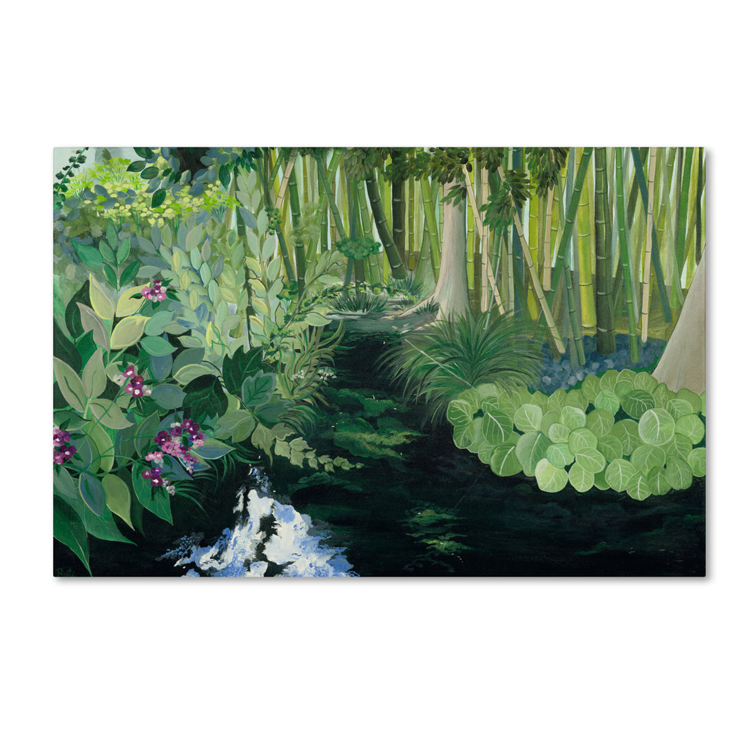 Bamboo Garden Canvas Art 16 x 24 Image 1