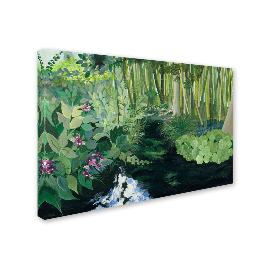 Bamboo Garden Canvas Art 16 x 24 Image 2