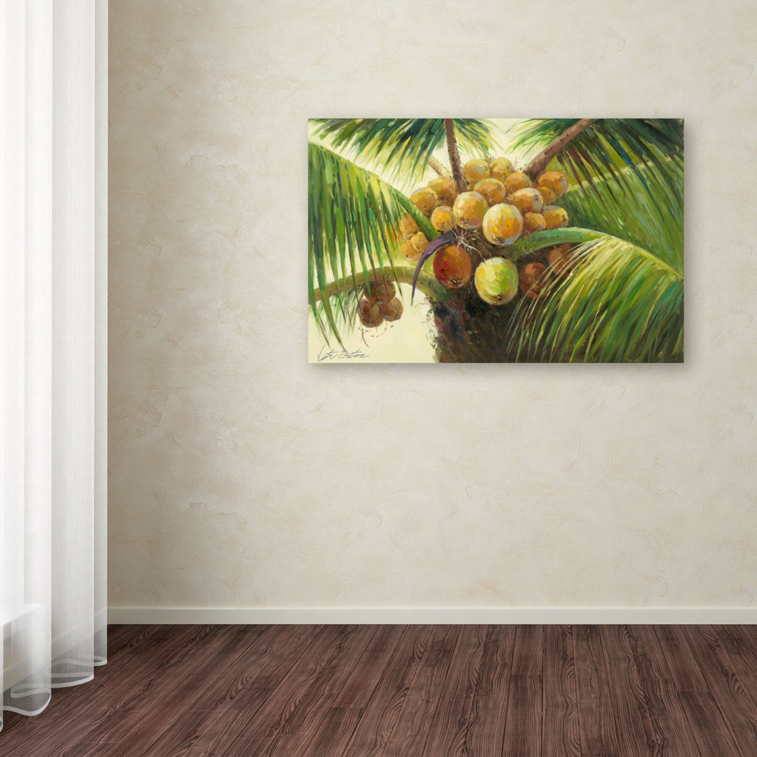 Victor Giton Coconut Palm II Canvas Art 16 x 24 Image 3