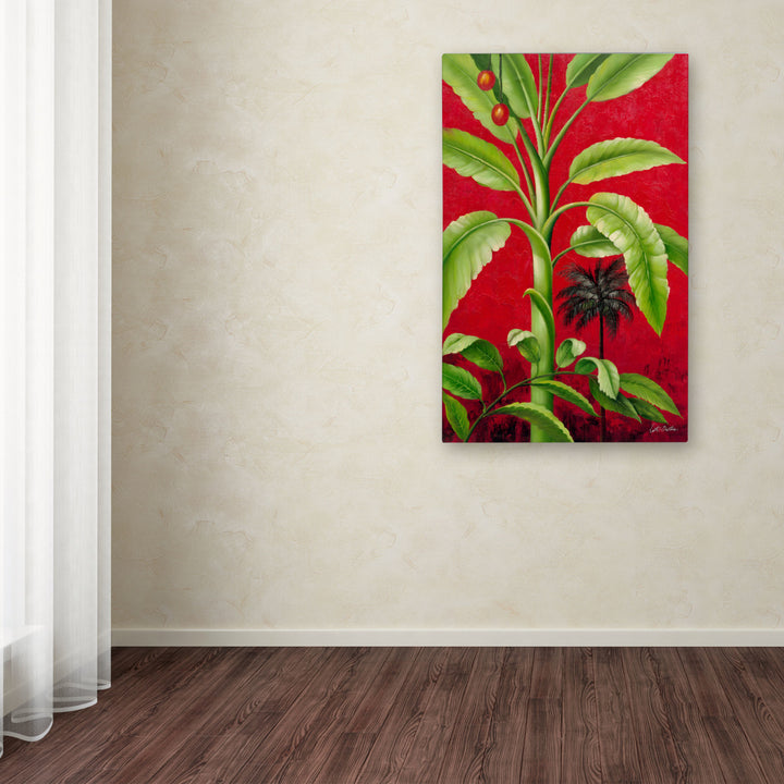 Victor Giton Tropical Palm II Canvas Art 16 x 24 Image 3
