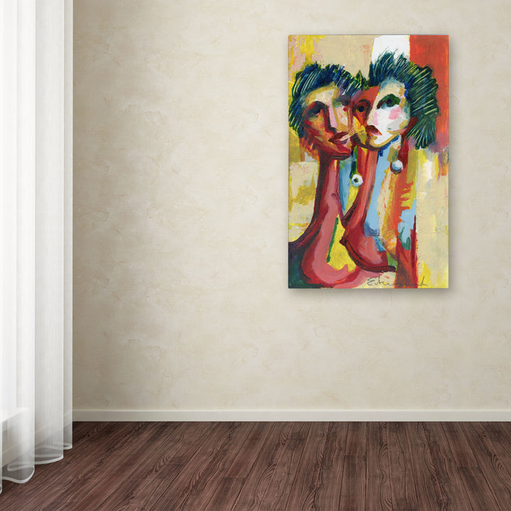 Echemerdia Havana Couple II Canvas Art 16 x 24 Image 3