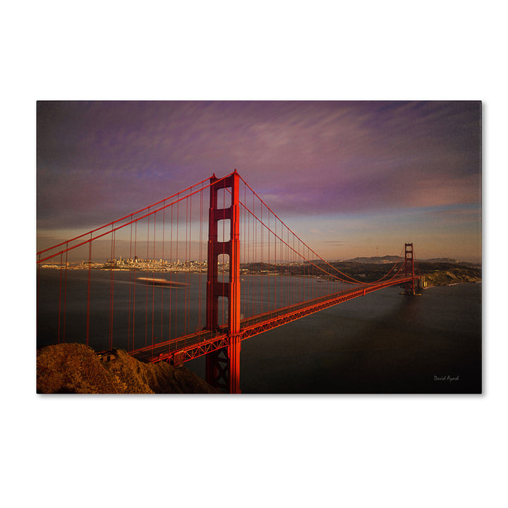 David Ayash Golden Gate Bridge Canvas Art 16 x 24 Image 1