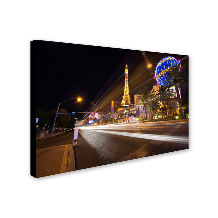 David Ayash Las Vegas Blvd. Canvas Art 16 x 24 Image 2