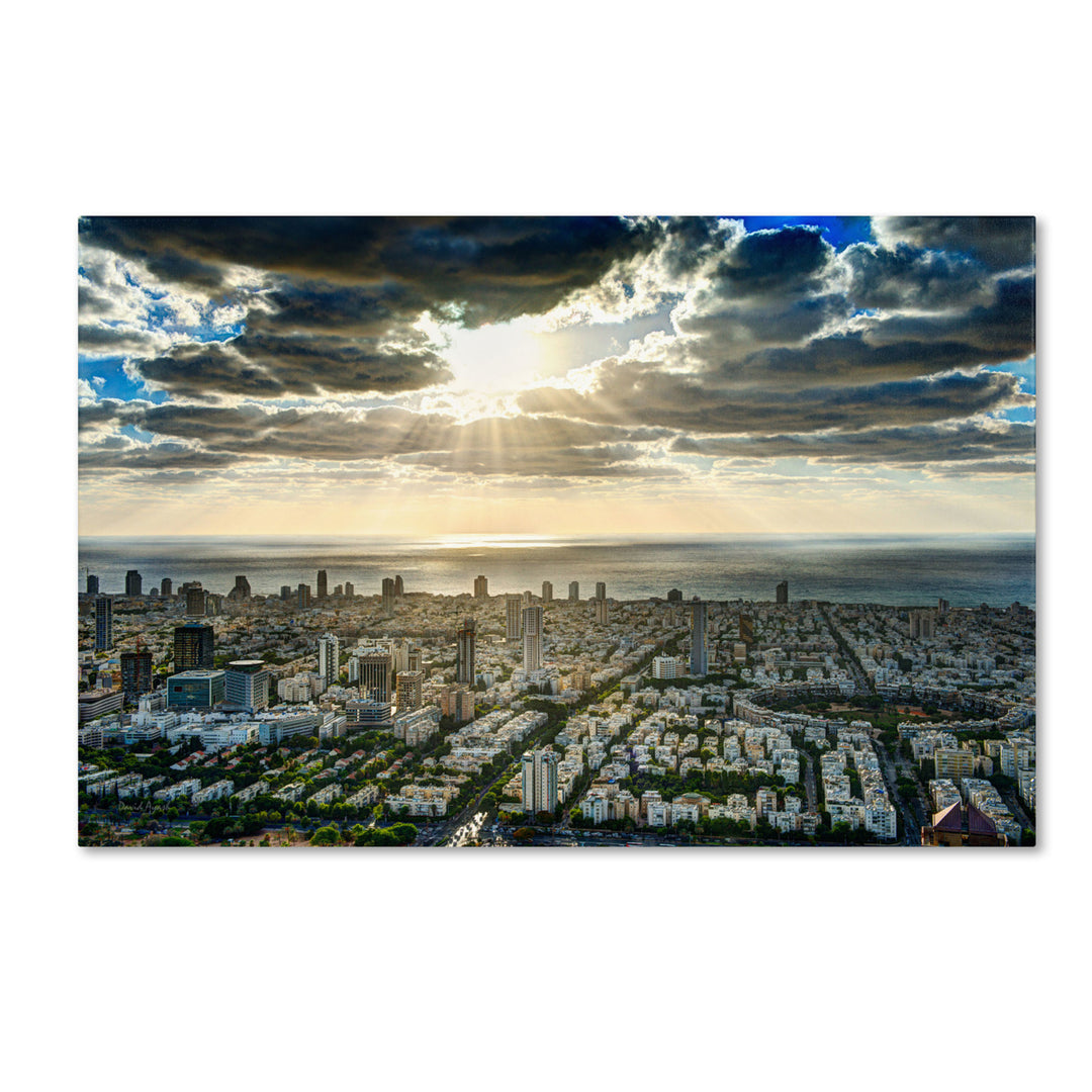 David Ayash Tel Aviv - Israel-IV Canvas Art 16 x 24 Image 1