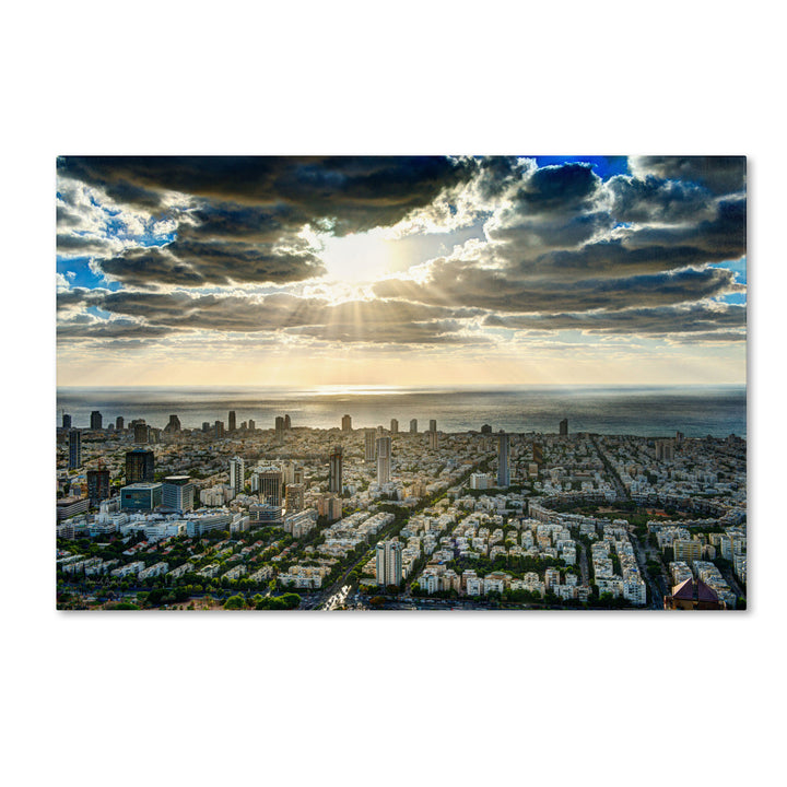 David Ayash Tel Aviv - Israel-IV Canvas Art 16 x 24 Image 1