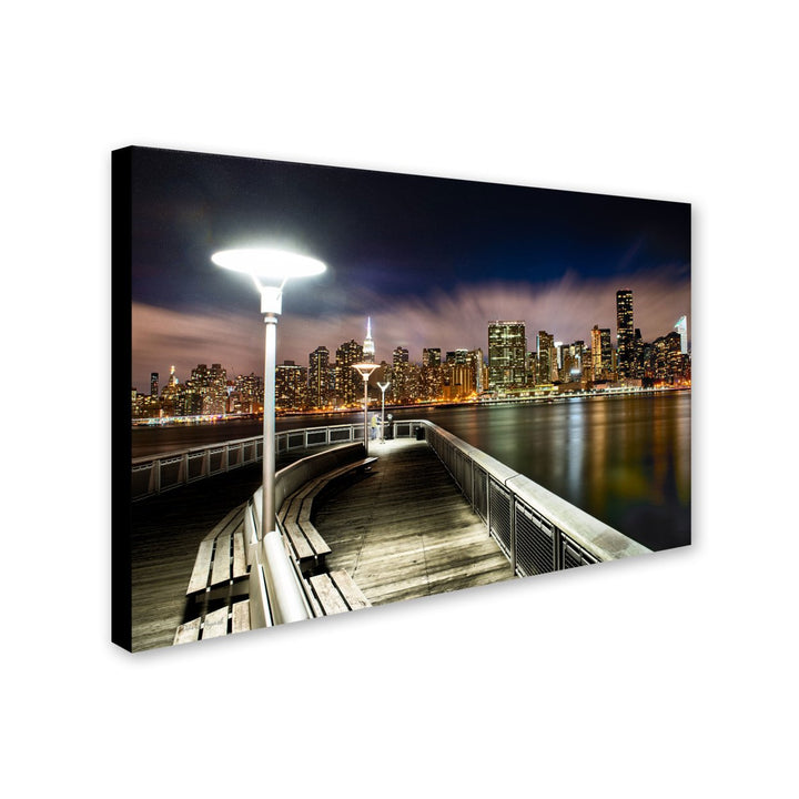 David Ayash Gantry Plaza - NYC Canvas Art 16 x 24 Image 2