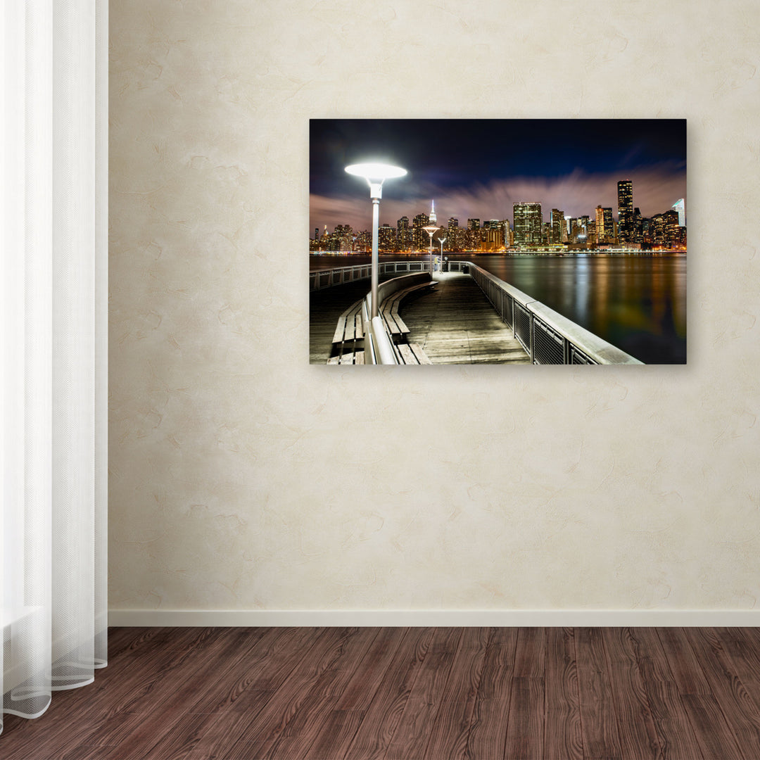 David Ayash Gantry Plaza - NYC Canvas Art 16 x 24 Image 3