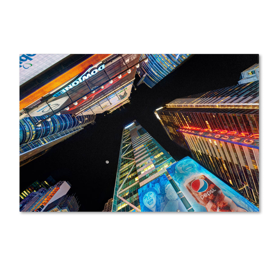 David Ayash Times Square NYC Canvas Art 16 x 24 Image 1