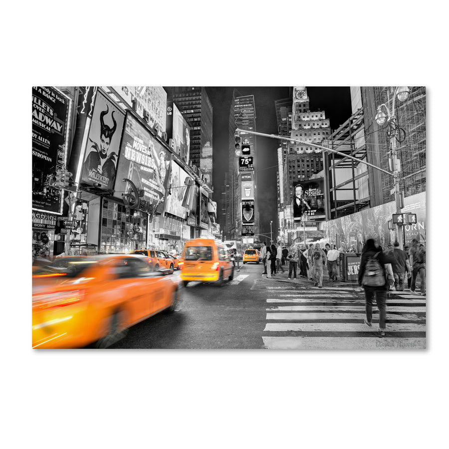 David Ayash Times Square Canvas Art 16 x 24 Image 1