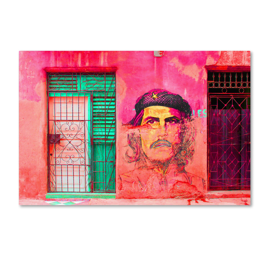 Masters Fine Art Che on the Wall Havana Canvas Art 16 x 24 Image 1