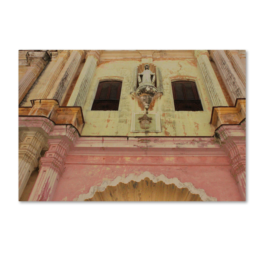 Masters Fine Art Church in Havana Canvas Art 16 x 24 Image 1